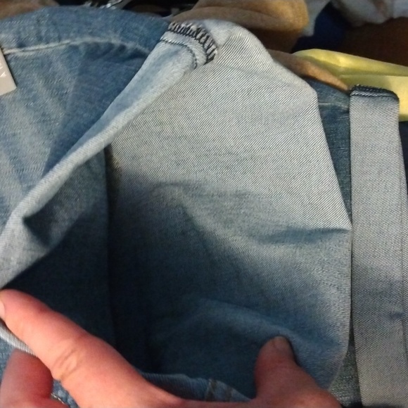 Lee riders women's blue jeans short Sz 10 Medium - Picture 13 of 17